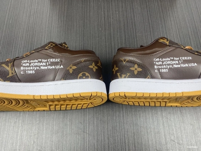 Rep x 1 OW Air AJ1 Off-Louis LOW Jordan 0806